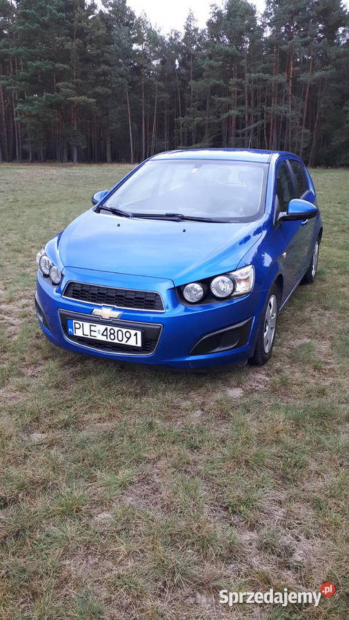 Chevrolet AVEO 12 16v 2012r Zarejestrowany w Polsce Aveo Włoszakowice