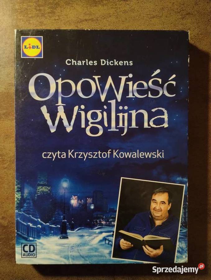 Opowieść wigilijna audiobook czyta Krzysztof Giżycko