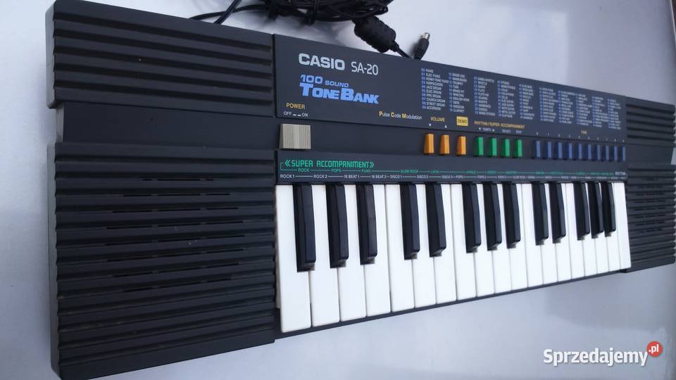 Casio SA 20 keyboard organy organki syntezatorek Tuszkowo