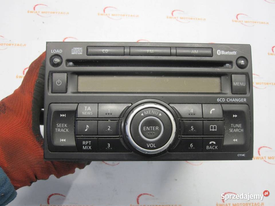 NISSAN QASHQAI I J10 07r radio CD 28185 JD400 Kielce sprzedam