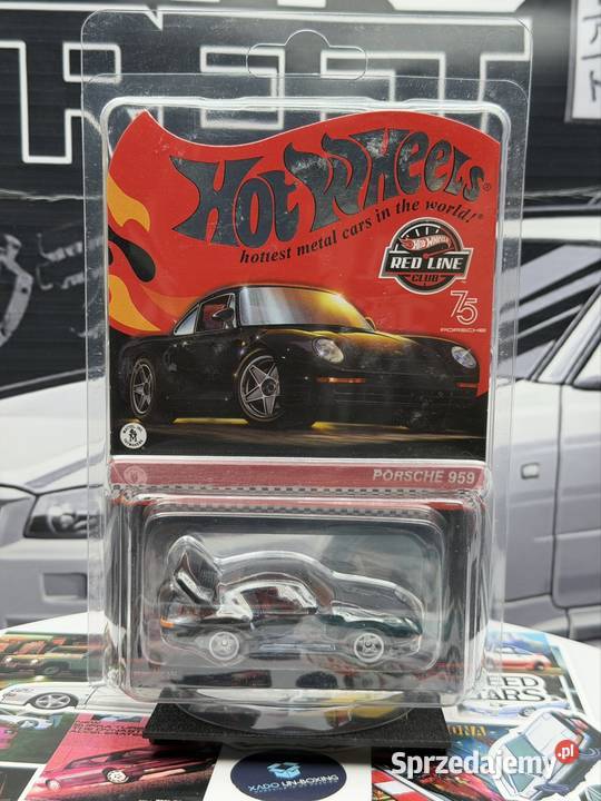 Hot Wheels RLC Porsche 959 Black BOX 23 dolnośląskie Wrocław