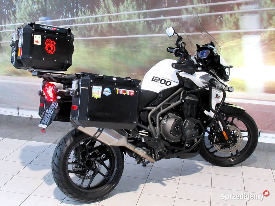 Triumph Tiger 1200 XRT topowa wersja serwis ASO Triumph Kutno