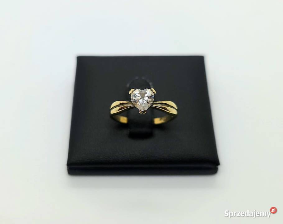 Złoty pierścionek próby 333 203g Rozmiar 12 Zegarki i Biżuteria Elbląg