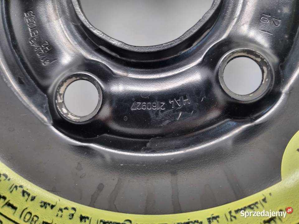 KOŁO DOJAZDOWE Audi Seat Vw Golf VI 12570 R16 Chełm