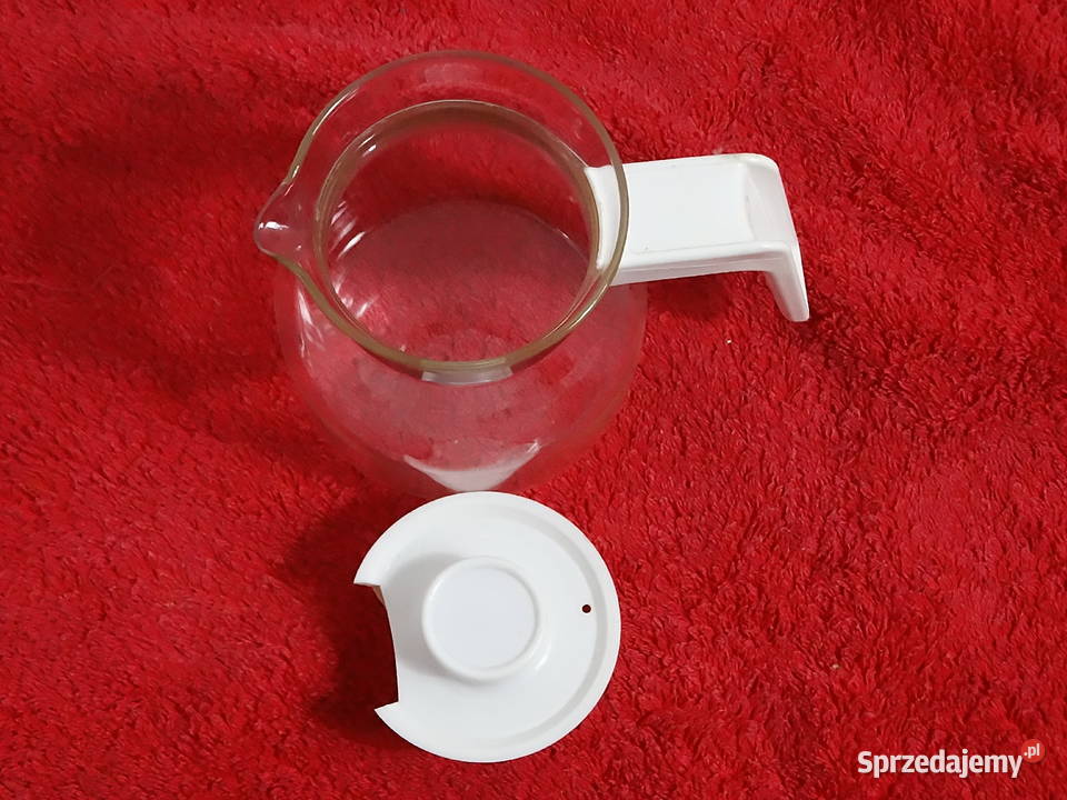 Dzbanek szklany VINTAGE 400 ml PRL Retro Design Biłgoraj