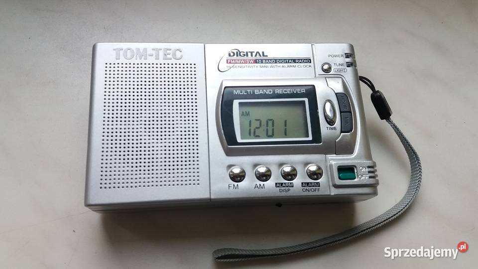 TOMTEC WBR902 AM MW SW Radio 10Band Digital Płońsk