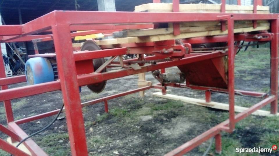 Obrzynarka dwustronna kapownica Szydłowiec