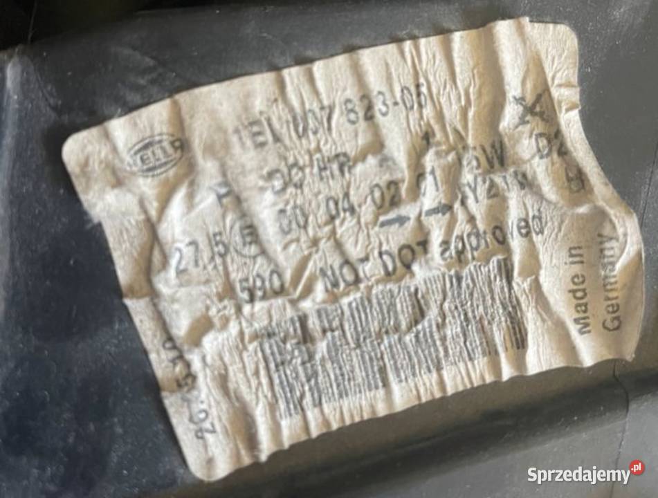 A6 B5 4b lampy prawa i lewa xenon made in Oświetlenie Braciejowa