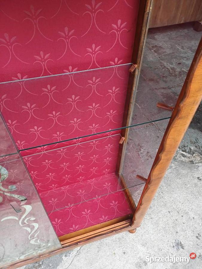 Unikatowa Serwantka Witryna w stylu Chippendale Suchorzew