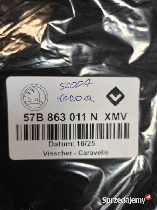 Dywaniki oryginalne SKODA KAROQ nowe Góra Kalwaria