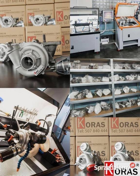 KORAS Regeneracja Turbosprężarek DPF osobowe świętokrzyskie Włoszczowice sprzedam