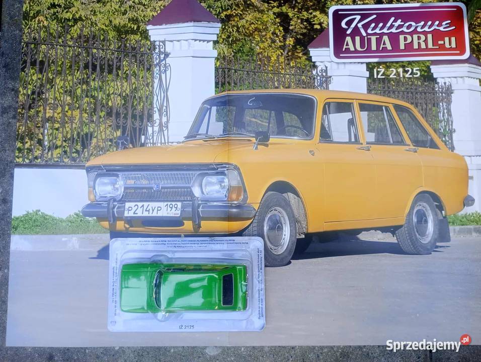 IŻ 2125 KOMBI Kultowe auta PRL model deagostini Antyki, Sztuka, Kolekcje mazowieckie Warszawa