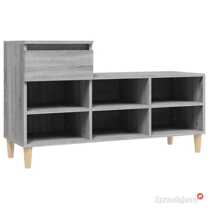Szafka na buty szary dąb sonoma 102x36x60 Na buty mazowieckie Warszawa