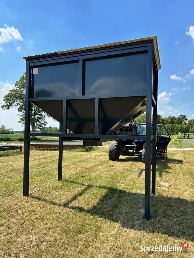 Kosz Zasypowy kosz przyjęciowy 29m3 GWARANCJA łódzkie Niedrzew Pierwszy