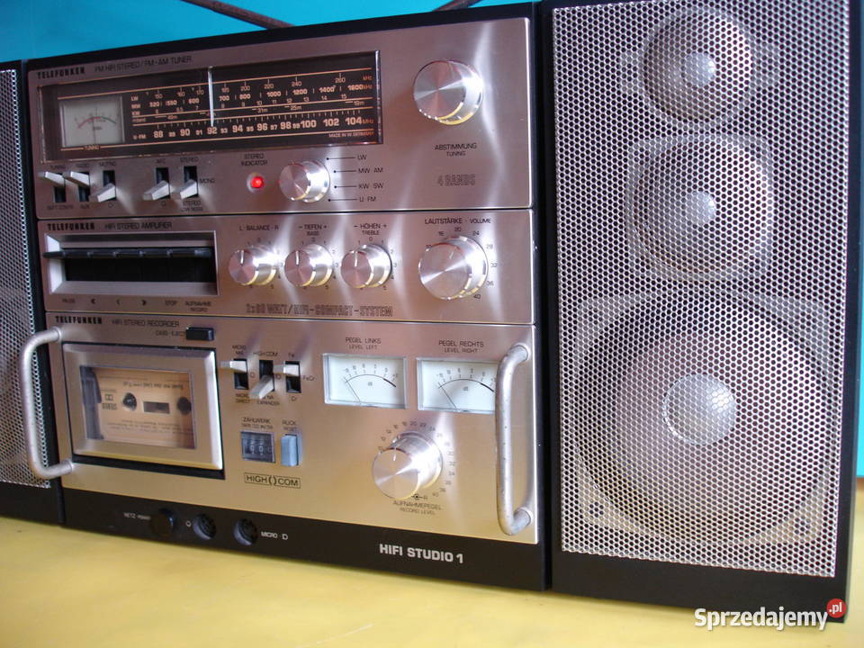 Radiomagnetofon TELEFUNKEN HiFi STUDIO 1 Zielona Góra