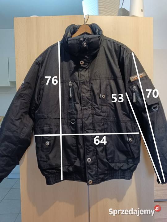 Kurtka męska zimowa ciepła dużo kieszeni XL Poznań