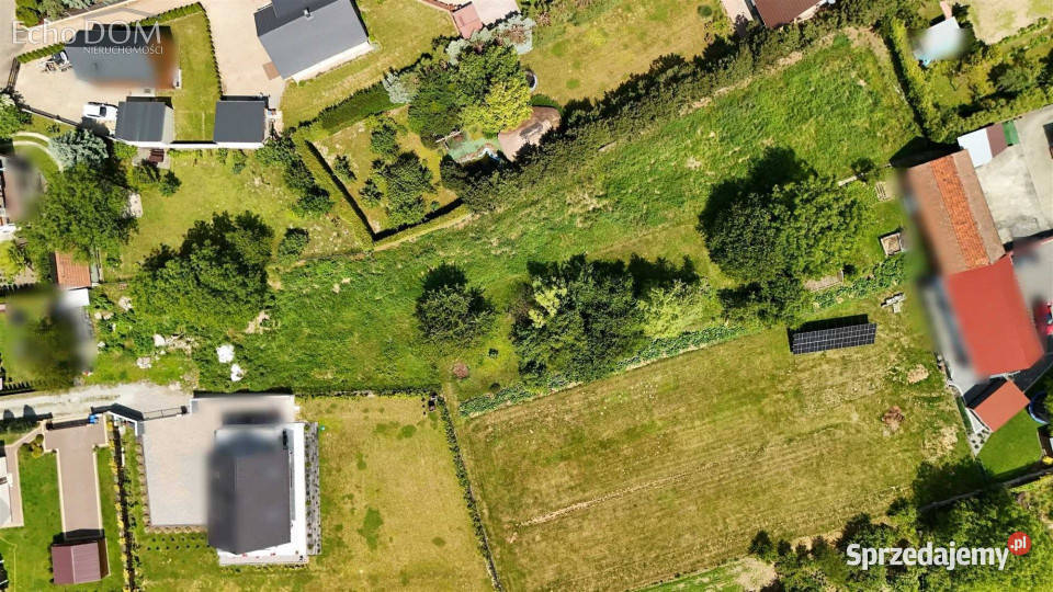 Działka Zielonki 842m2 gaz