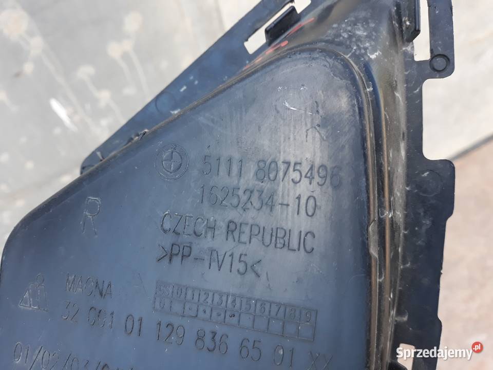 BMW F22 KRATKA PRAWA ZDERZAKA PRZÓD 8075496 Karoseria Międzychód sprzedam