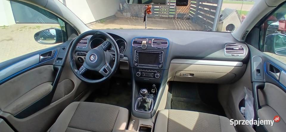 VW Golf 6 16 tdi 2010r USZKODZONY manualna Turek