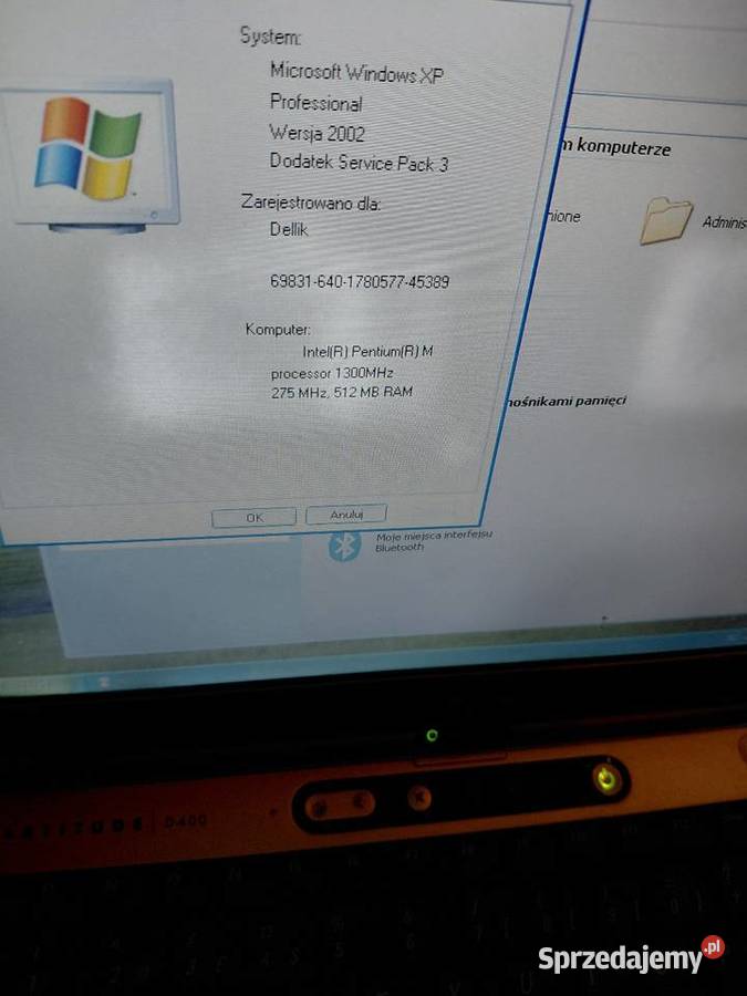 Sprzedam laptop dell latitude d400 łódzkie Grodzisk