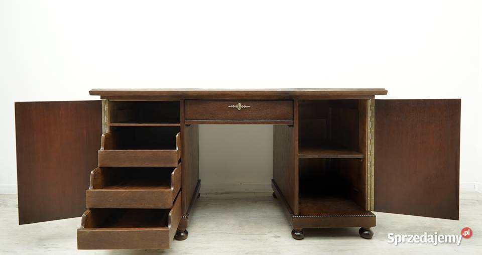 Antyczne biurko z lat 20tych w stylu secesyjnym Antyki, Sztuka, Kolekcje wielkopolskie