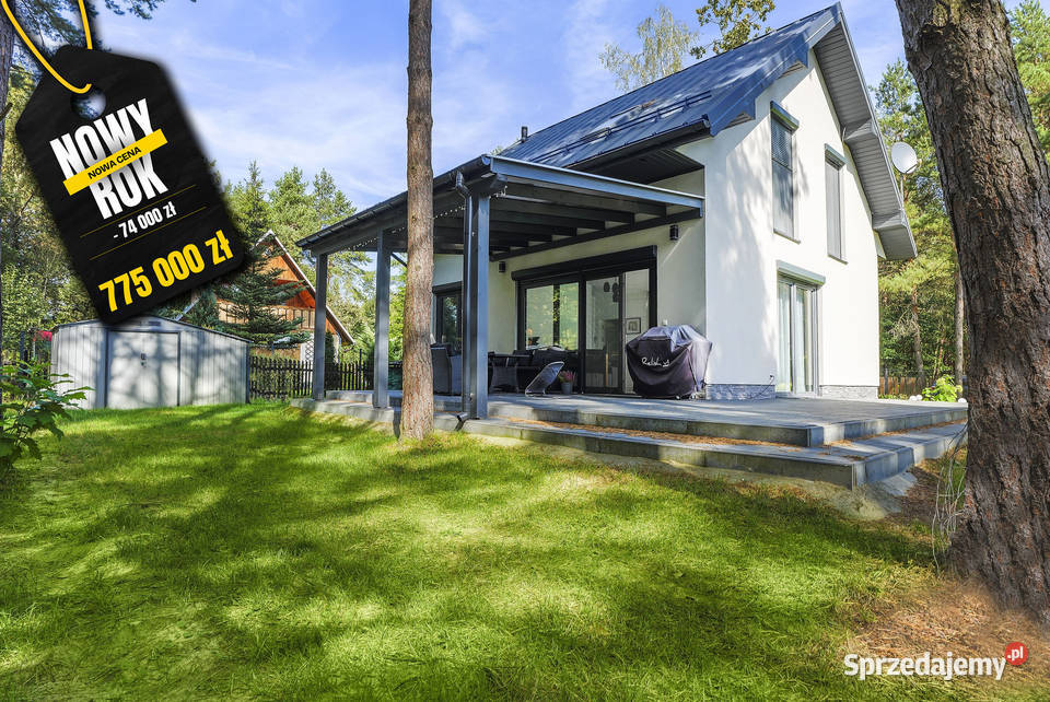 Czerwona Wola Nowoczesny dom w otulinie lasu 7381zł/m2 Sprzedaż