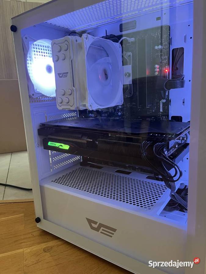 Komputer do gier R5 3600RX 5700 XT16GB RAM Liczba rdzeni procesora 6