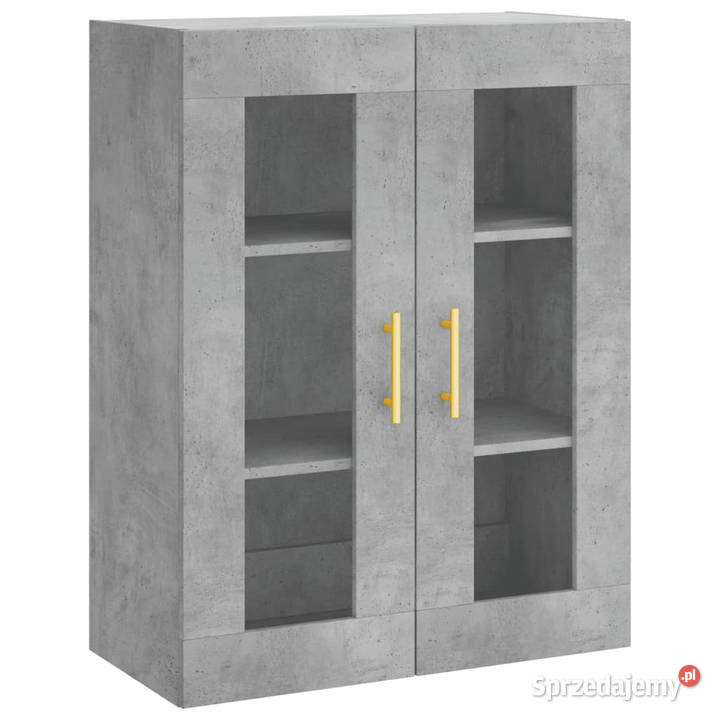 Witrynka szarość betonu 695x34x180 materiał Warszawa