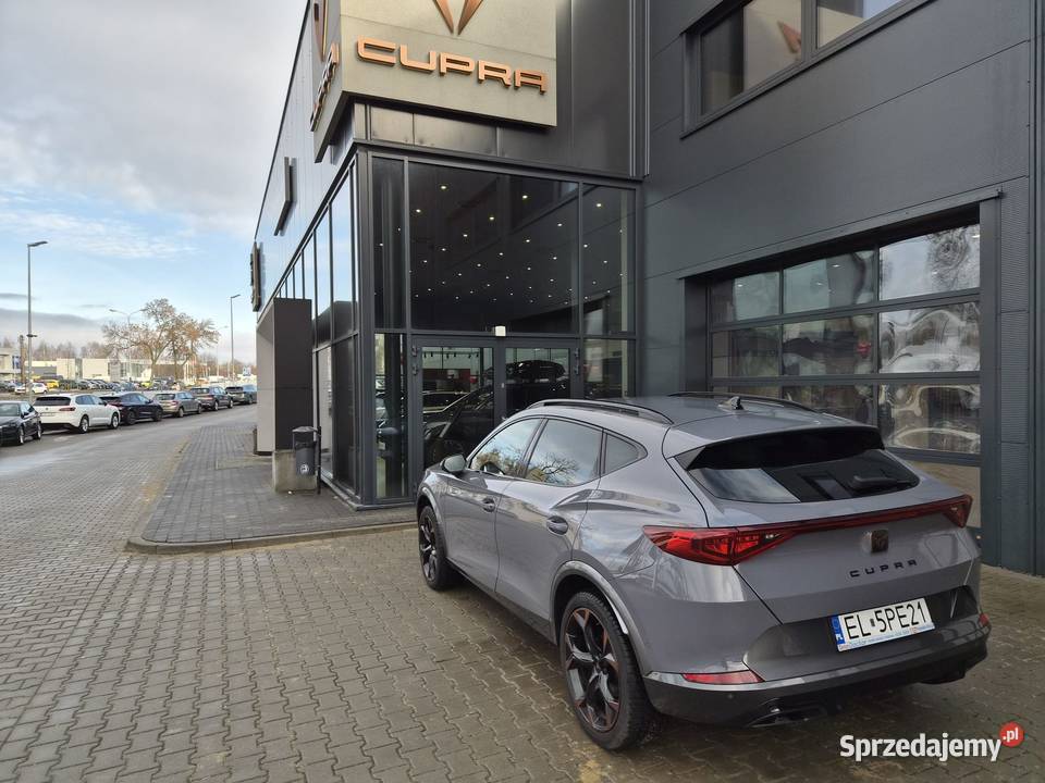 Cupra Formentor 15 benz serwis ASO salon Polska 82000km łódzkie Łódź
