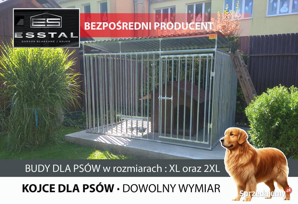 Kojec Psa KOJCE Psów Klatka Box ESSTAL Bochnia sprzedam