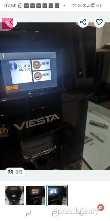 Ekspres automatyczny Viesta 18 bar Katowice sprzedam
