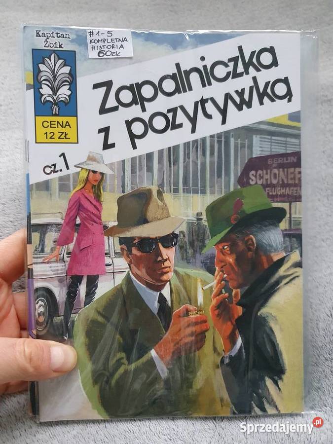 Kapitan Żbik zestaw 5 komiksów kompletna Gdynia