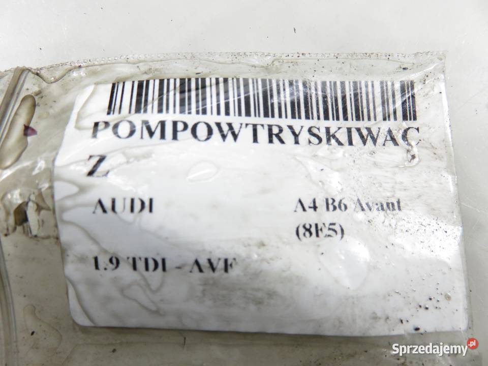POMPOWTRYSKIWACZ AUDI A4 B6 19 TDI 038130073BA
