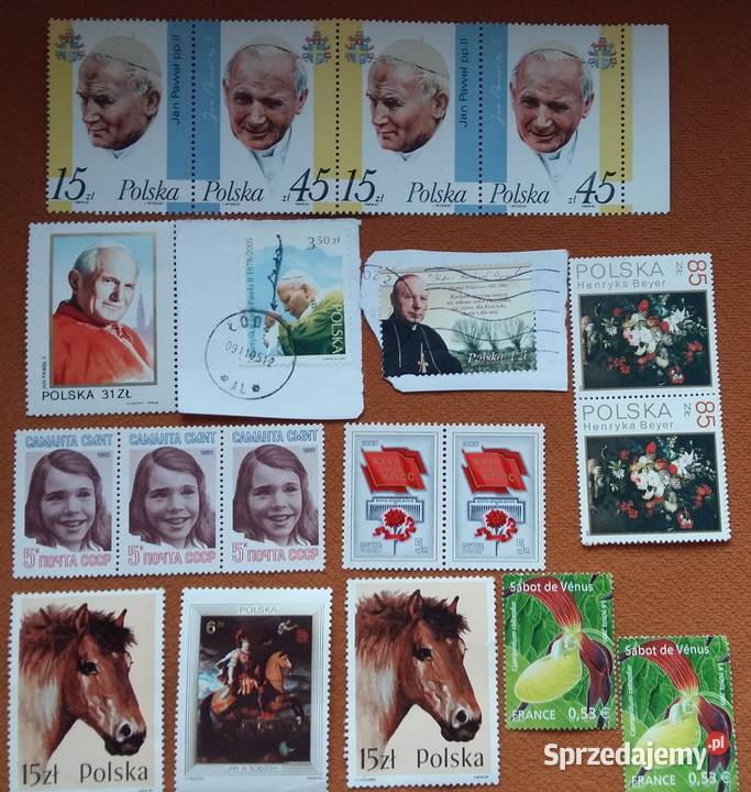 Znaczek pocztowy Koń Polski 2a znaczki pocztowe Łódź