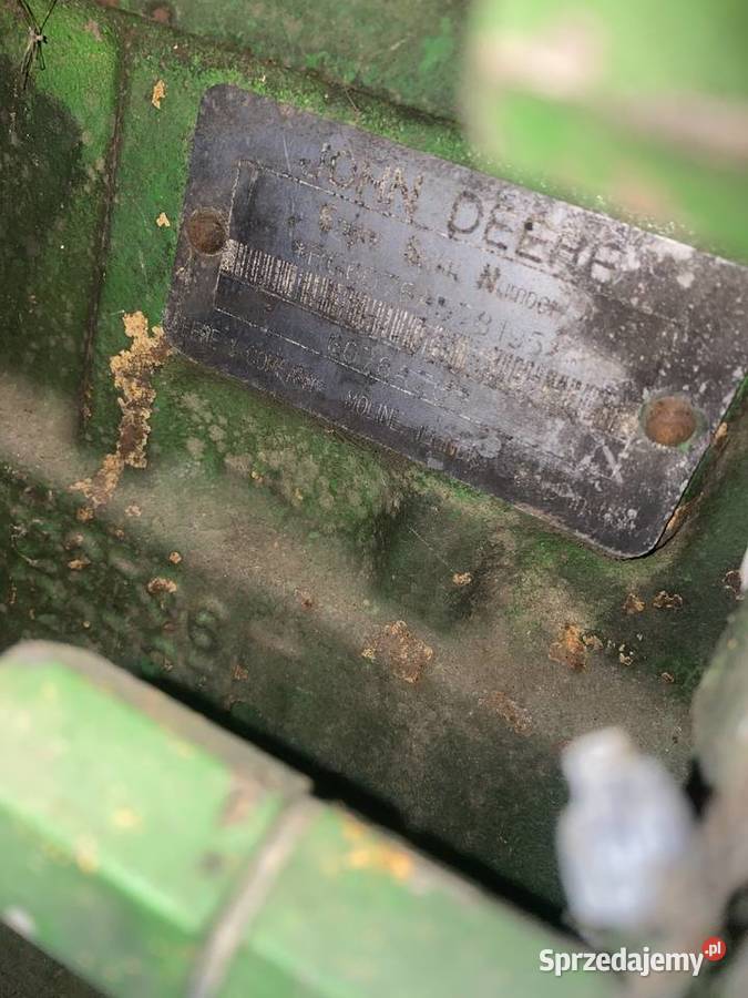 JOHN DEERE 76L SILNIK BLOKGŁOWICA RG6076A Kielce