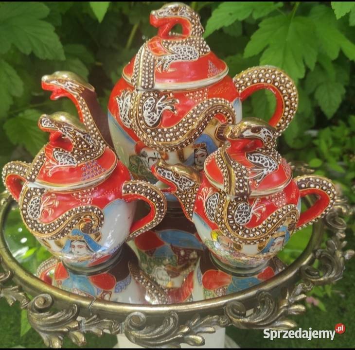 PRAWDZIWY UNIKAT SATSUMA JAPONIA NIPPON 1920 Pabianice