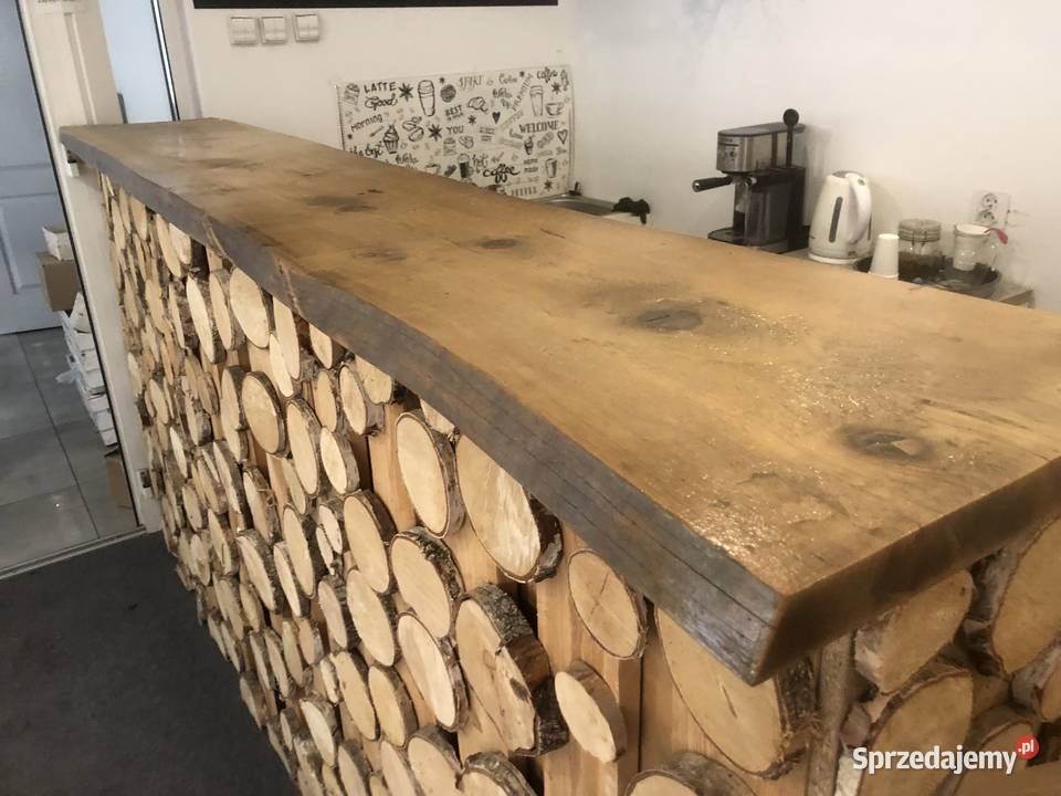Rustykalny bar z drewna i palet Koszalin