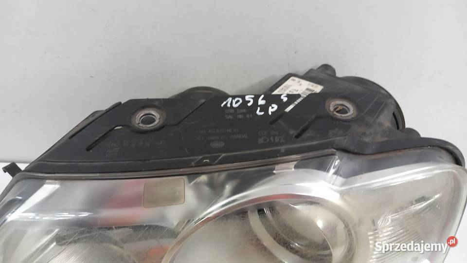 VW PASSAT B6 LAMPA PRZÓD LEWA SOCZEWKA Zbierkowo
