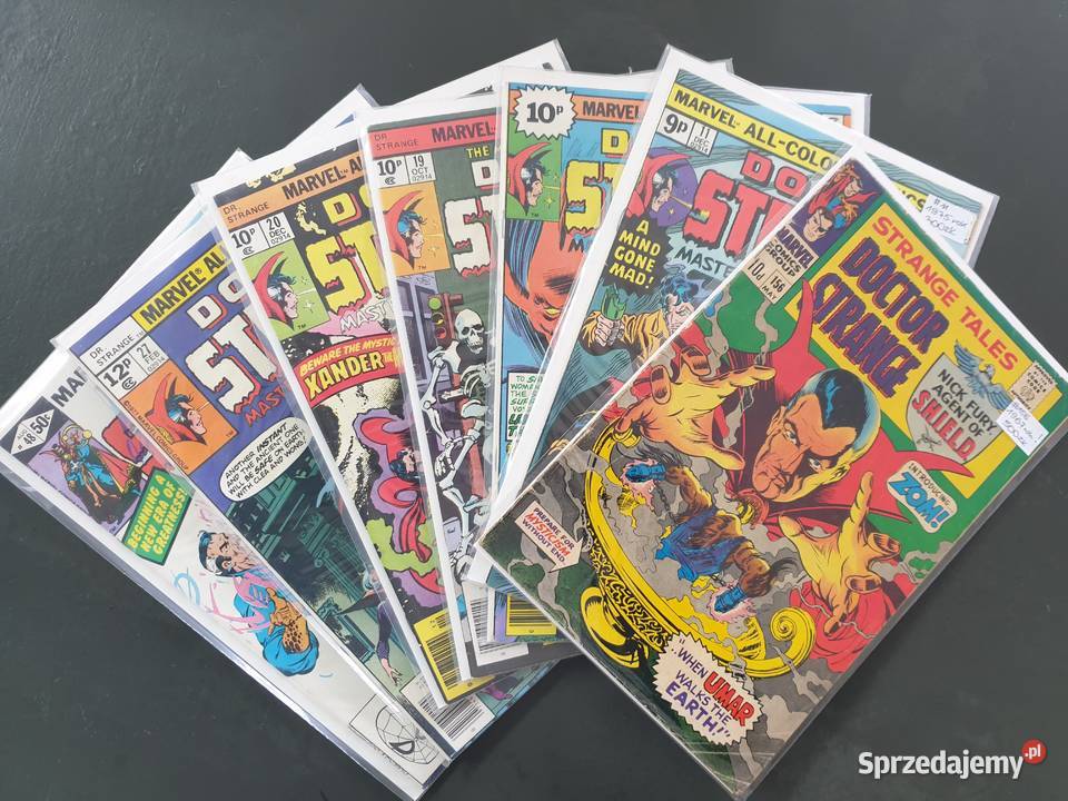 Doctor Strange 7 komiksów Marvel USA 19671981 Gdynia sprzedam