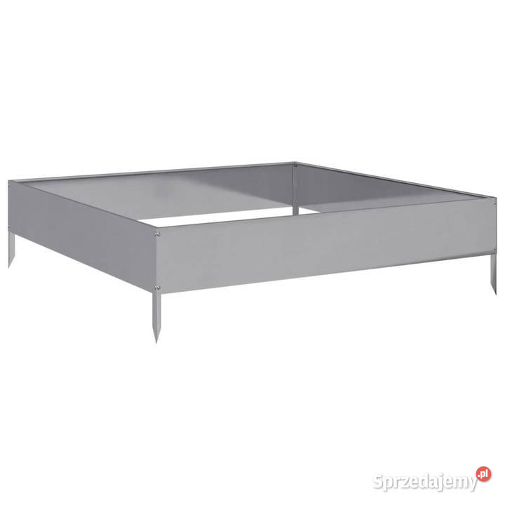 Podwyższona donica 100x100x26 stal galwanizowana Warszawa