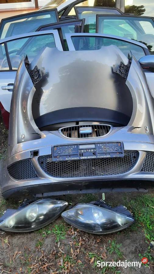 maska Seat Toledo III lak LS7U zderzak lampa Dębno