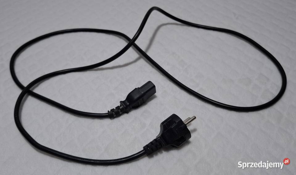 Przewód kabel zasilania zasilający do komputera śląskie Czeladź sprzedam