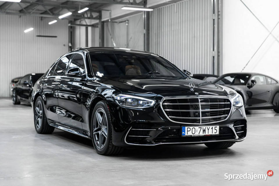 Mercedes S 580 26 Gwarancja Monitory skrętna oś Węgrzce sprzedam