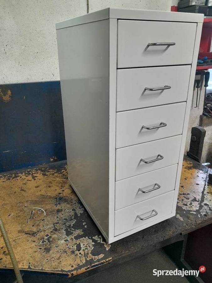 Szafka warsztatowa biurowa metalowa 6 szuflad Krotoszyn