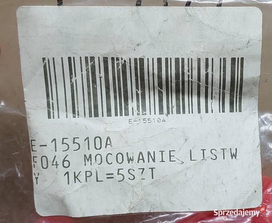 SPINKA MOCOWANIE LISTWY BOCZNEJ RENAULT LAGUNA I osobowe Mielęcin sprzedam