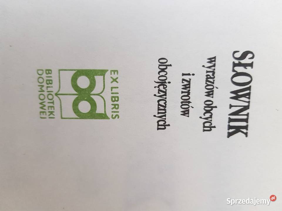 Władysław Kopaliński SŁOWNIK wyrazów obcych i Kielce