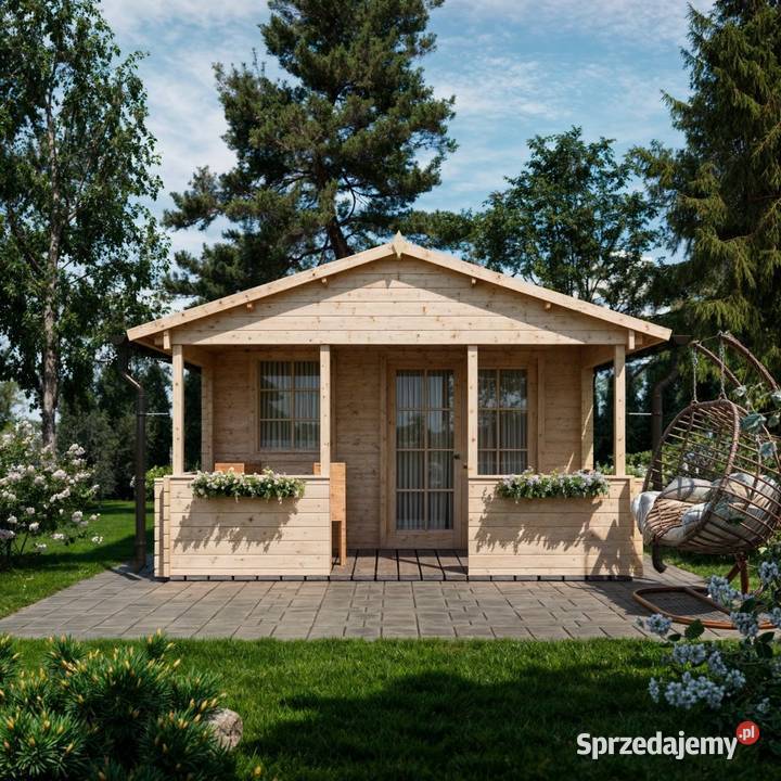 Domek letniskowy Boro Plus 46 z tarasem Dziekanów Polski