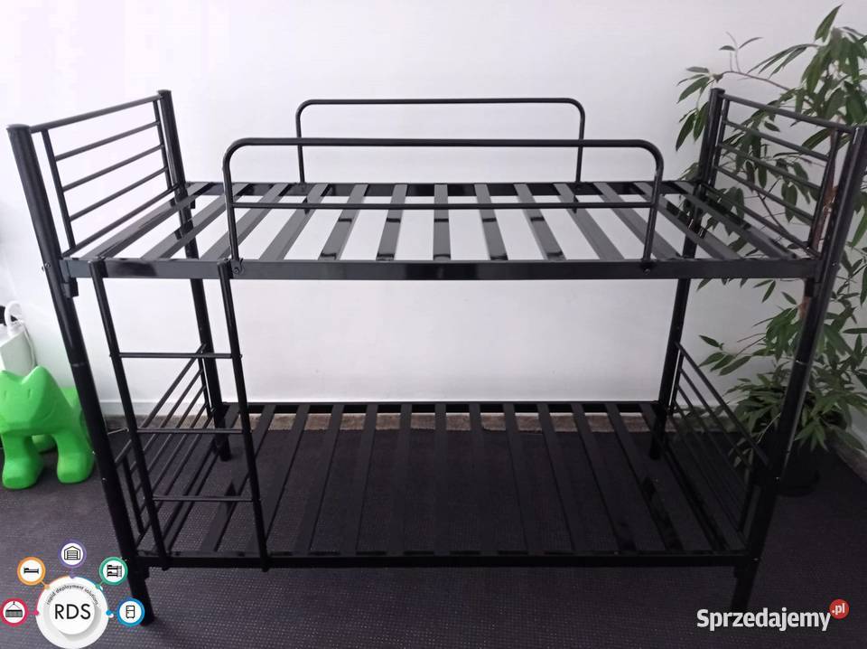 Łóżko metalowe PIĘTROWE POJEDYNCZE 2w1 Łóżka 207cm Sopot sprzedam