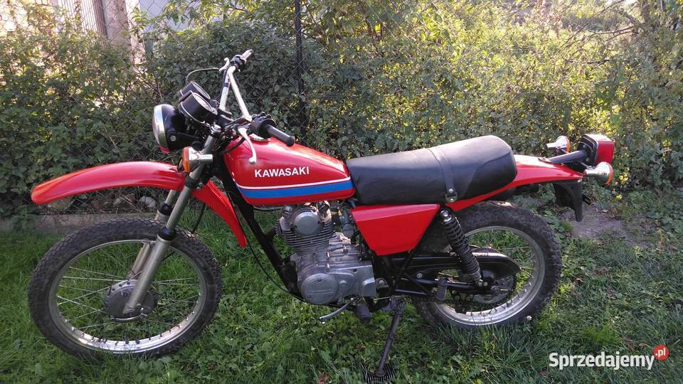 Kawasaki KL 250 A 1978 wielkopolskie Damasławek