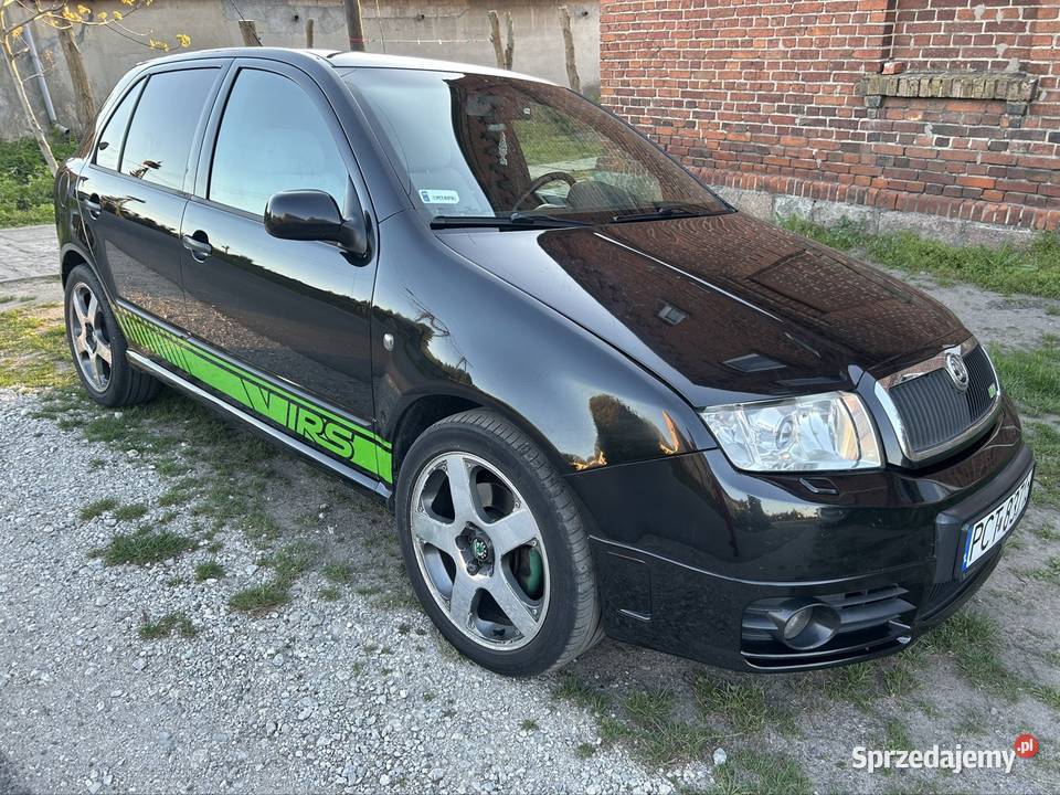 Skoda Fabia RS 19 TDI 160 koni klima aluminiowe felgi Orchowo
